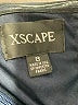 Xscape Solid Blue Cocktail Dress Size 8 - photo 7