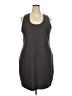Woolrich Solid Gray Casual Dress Size XXL - photo 1