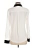 Ivanka Trump 100% Polyester Color Block Ivory Long Sleeve Blouse Size M - photo 2