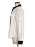Ivanka Trump 100% Polyester Color Block Ivory Long Sleeve Blouse Size M - photo 5