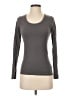 Active Basic Gray Long Sleeve T-Shirt Size S - photo 1