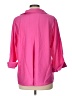 Boho Chic Pink 3/4 Sleeve Button-Down Shirt Size L - photo 2
