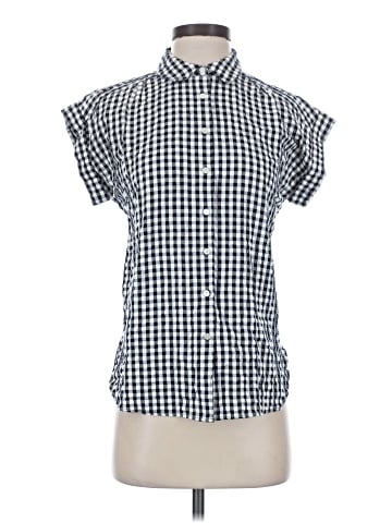Ann Taylor LOFT Short Sleeve Button-Down Shirt (view 1)