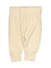 Assorted Brands 100% Organic Cotton Solid Ivory Casual Pants Size 0-3 mo - photo 1