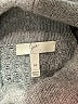 Joie Gray Turtleneck Sweater Size M - photo 7