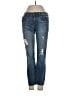 Current/Elliott Hearts Blue Jeans Size 24 waist - photo 1