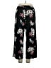 J.Jill Floral Black Casual Pants Size XL - photo 2