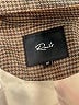 Rails Houndstooth Brown Blazer Size XS - photo 6