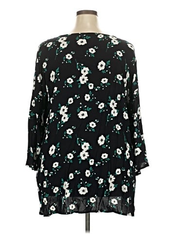 Ellos 3/4 Sleeve Blouse (view 2)