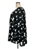 Ellos 100% Rayon Black 3/4 Sleeve Blouse Size 26 - photo 5
