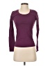 Active Basic Purple Long Sleeve T-Shirt Size S - photo 1