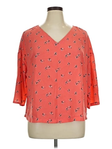 Lane Bryant Outlet 3/4 Sleeve Blouse (view 1)