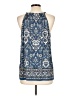 Max Studio Blue Sleeveless Blouse Size L - photo 2