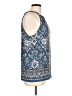 Max Studio Blue Sleeveless Blouse Size L - photo 4