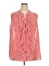 Cato 100% Polyester Red Sleeveless Blouse Size 26 - 28 - photo 1