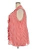 Cato 100% Polyester Red Sleeveless Blouse Size 26 - 28 - photo 5