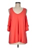 GB Orange 3/4 Sleeve Top Size M - photo 1