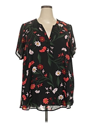Torrid Short Sleeve Blouse (view 1)