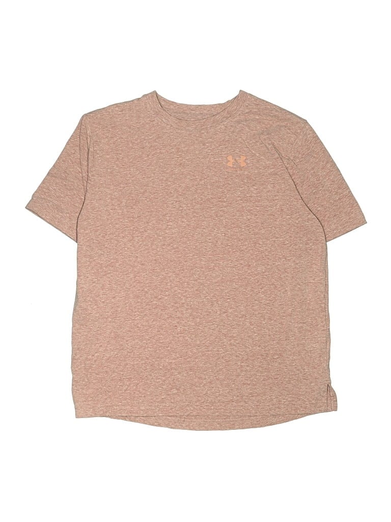 Pre-owned Under Armour Kids' Short Sleeve T-shirt In Brown