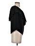 Veronica M. 100% Polyester Black Short Sleeve Blouse Size XS - photo 4