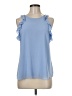 Fab'rik 100% Polyester Blue Sleeveless Blouse Size M - photo 1