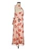 ModCloth Floral Orange Cocktail Dress Size XL - photo 4