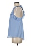 Fab'rik 100% Polyester Blue Sleeveless Blouse Size M - photo 5