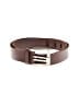 Unbranded 100% Leather Brown Leather Belt Size M - photo 1