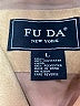 FU DA 100% Polyester Tan Coat Size L - photo 6