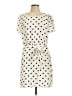 1.State 100% Polyester Polka Dots Ivory Casual Dress Size 12 - photo 1