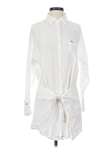 Melissa Odabash Long Sleeve Button-Down Shirt (view 1)