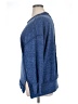 Zenana Blue Pullover Sweater Size XL - photo 5