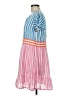Oliphant Stripes Pink Casual Dress Size M - photo 5