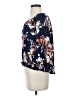 Papillon 100% Viscose Blue 3/4 Sleeve Blouse Size S - photo 5