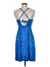 Title Nine Animal Print Blue Cocktail Dress Size M - photo 2