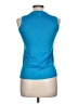 Ideology 100% Polyester Blue Sleeveless Top Size L - photo 2