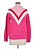THML Chevron-herringbone Pink Pullover Sweater Size M - photo 1