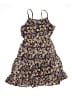 Ally B 100% Polyester Paisley Blue Black Dress Size 14 - photo 1