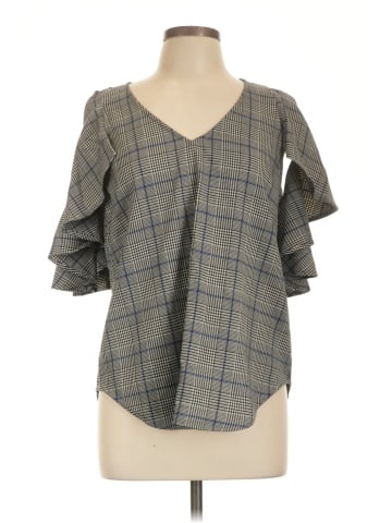 Karen Kane 3/4 Sleeve Blouse (view 1)