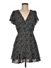 Mi ami 100% Polyester Polka Dots Black Casual Dress Size M - photo 1