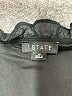 1.State 100% Polyester Black Long Sleeve Blouse Size XS - photo 7