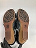 Sofft 100% Leather Black Wedges Size 8 - photo 5