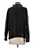 Ann Taylor Metallic Black Turtleneck Sweater Size XS - photo 2