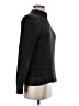 Ann Taylor Metallic Black Turtleneck Sweater Size XS - photo 4