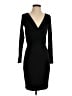 Three Dots Solid Black Cocktail Dress Size XS - photo 1