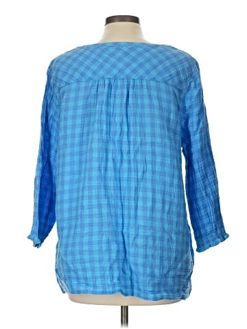 J.Jill 3/4 Sleeve Blouse (view 2)