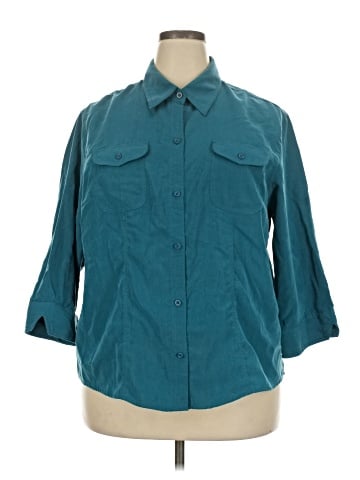 Joanna Plus 3/4 Sleeve Blouse (view 1)