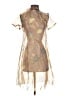 STAUD Tan Cocktail Dress Size S - photo 1