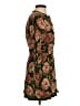 DR2 100% Polyester Floral Brown Casual Dress Size S - photo 4