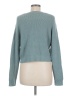 Elodie Solid Teal Pullover Sweater Size M - photo 2